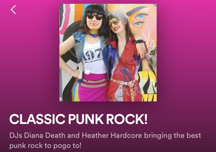 Classic Punk Rock Set on Spotify!